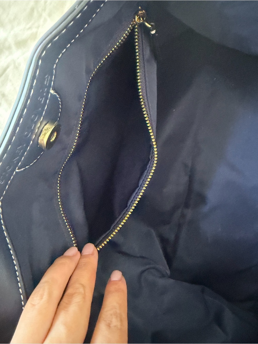 Parke X SCL Denim Tote - Picture 8 of 8